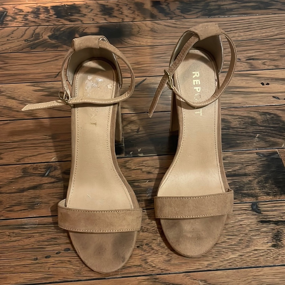 Suede Heels